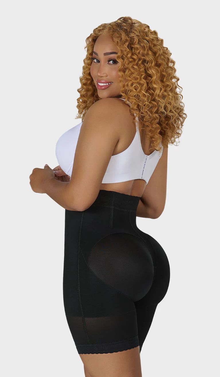 Image of MYD STA-00428 Hourglass Short met Rits